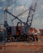 Dockyard Crane Blue