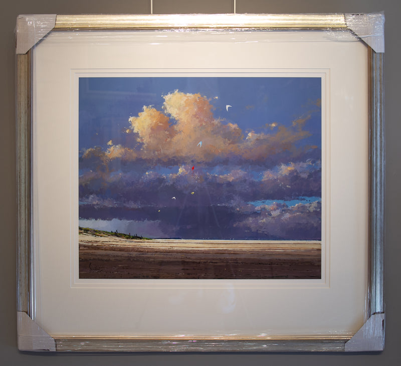 Stormy Sky, Holkham - Paper 50 x 60cm - Framed