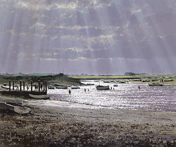 Burnham Overy Staithe, Looking West
