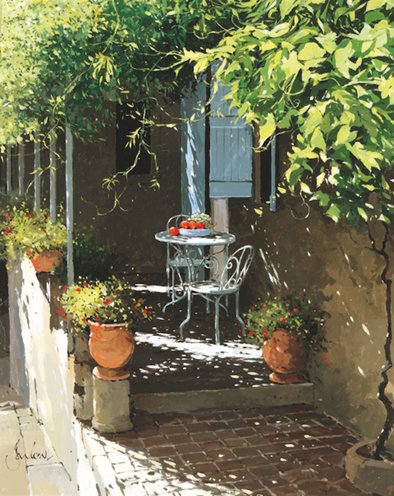 Terrace With Vine, Gassin