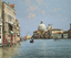 The Dogana, Salute And Grand Canal - Paper 25 x 30cm - Framed