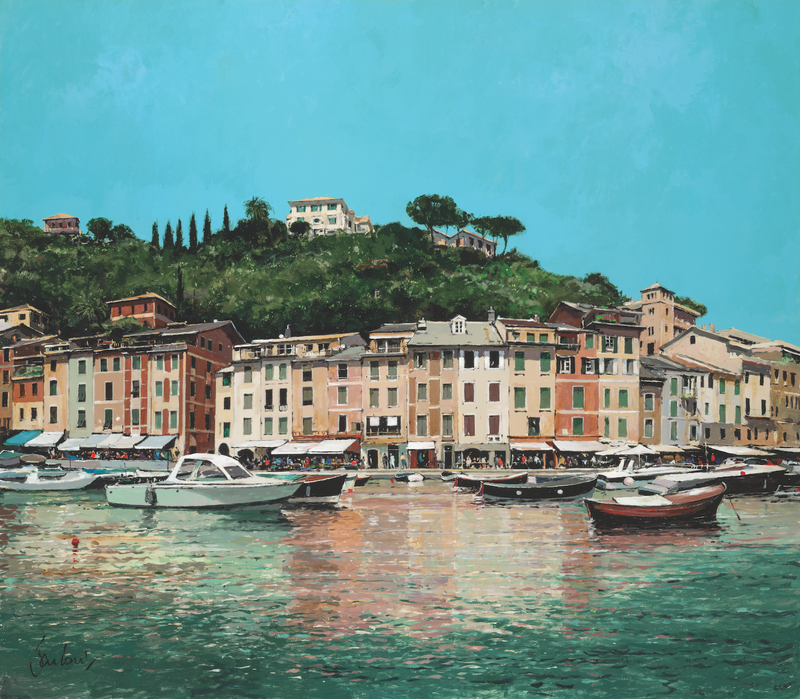 Portofino (Artist's Proof) - Paper 50 x 60cm - Framed
