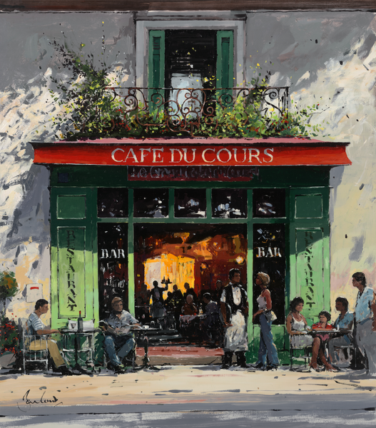 Cafe Du Cours – Jeremy Barlow Fine Art