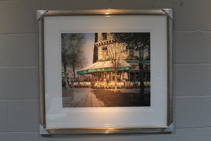Les Deux Magots, Paris (02/25) - Paper 50 x 60cm - Framed