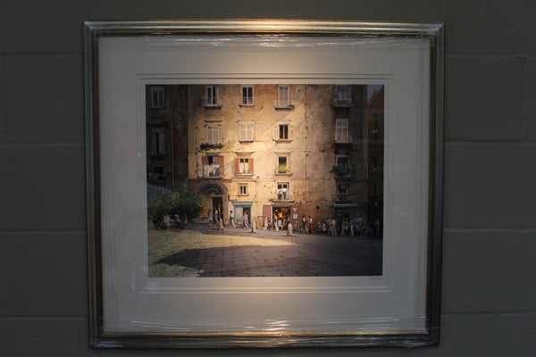 Ristoranti Verona (Artist's Proof) - Paper 50 x 60cm - Framed