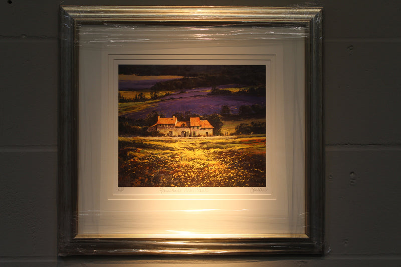 Lavender Farm, Sault - Paper 14 x 18cm - Framed