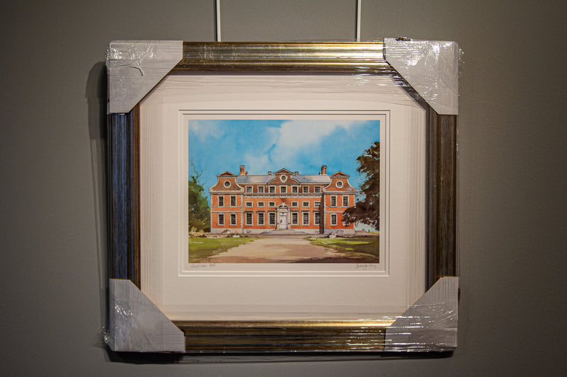 Raynham Hall - Paper 19 x 25cm - Framed