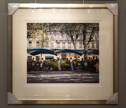 Flower Market, Apt - (Artist's Proof) - Paper 50 x 60cm Framed