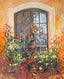 Window With Geraniums