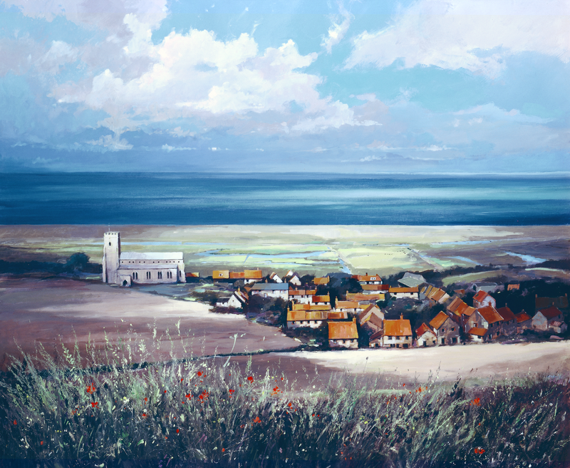 Salthouse from The Heath - Paper 50 x 60cm - Framed