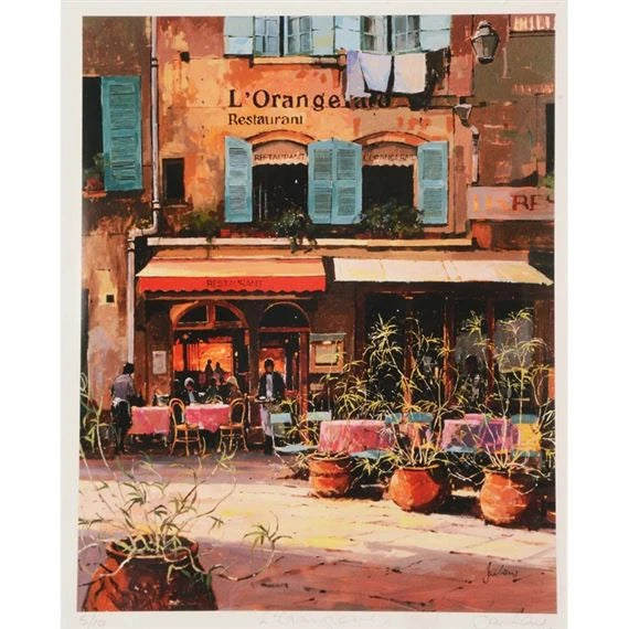 L'Orangeraie (Artist's Proof) - Paper 50 x 60cm - Framed