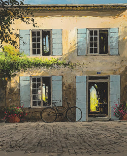 Facade with Bicycle, St. Remy de Provence